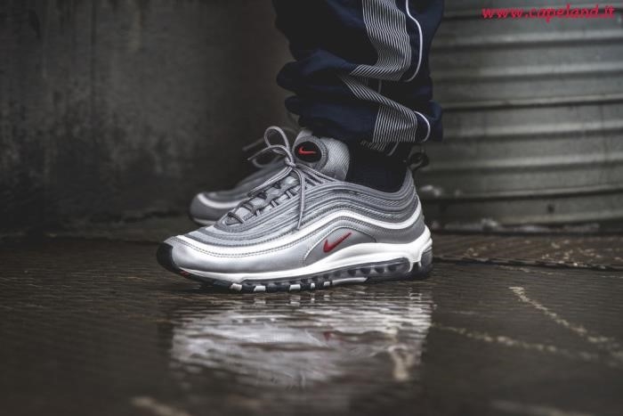 Nike Silver 97 On Feet