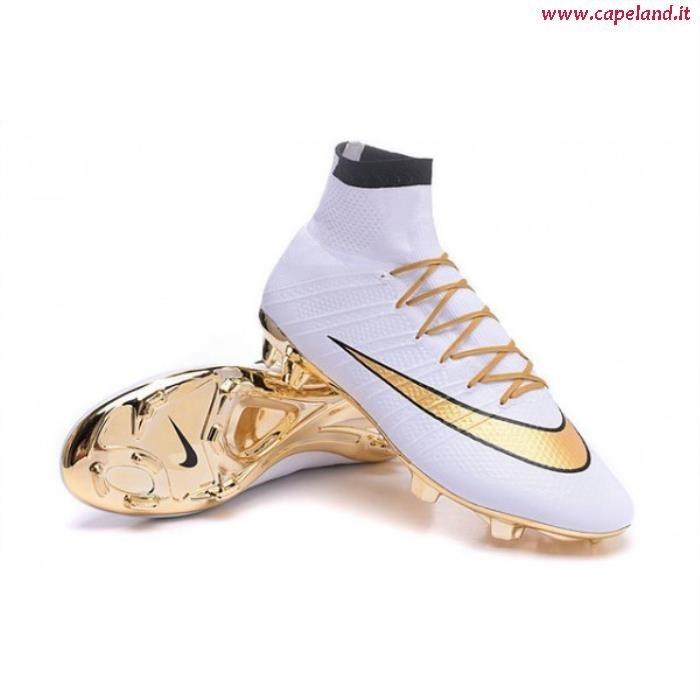Nike Bianche Oro