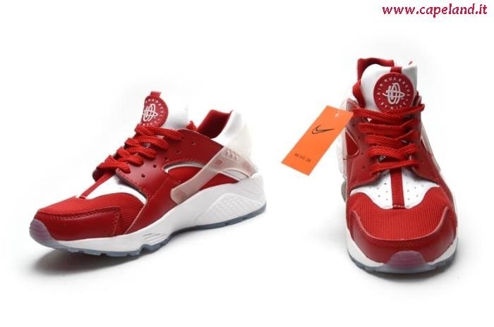 Nike Bianche Rosse