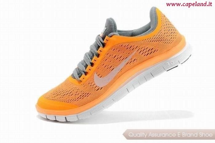 Nike Arancioni E Grigie